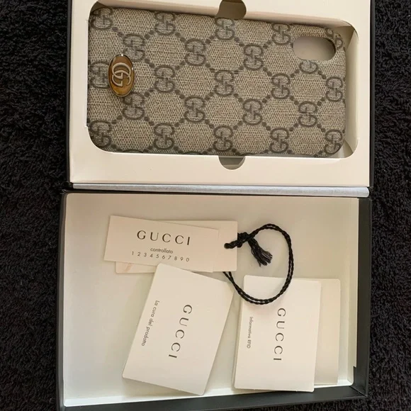 AUTHENTIC Gucci Ophidia iPhone X/XS Case NIB